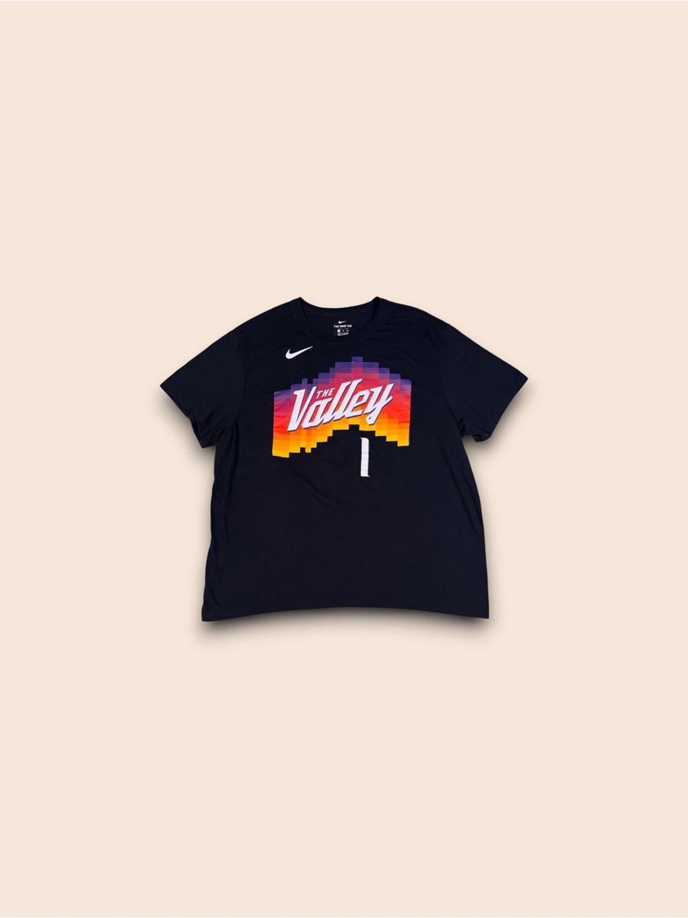 Phoenix Suns Devin Booker The Valley NBA City connect the Nike tee men’s 2XL